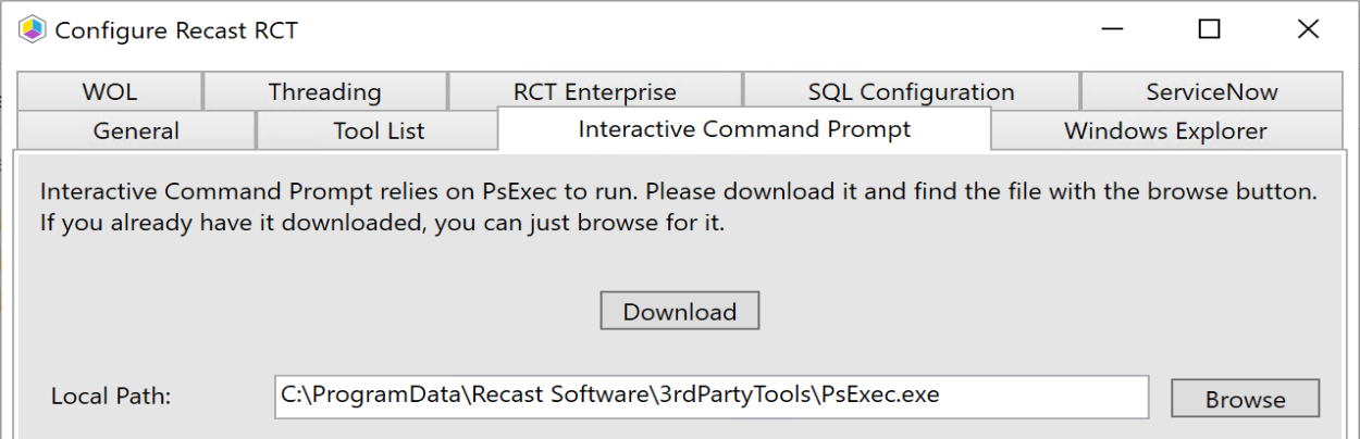 Interactive CMD Prompt Character Length - Right Click Tools- Community -  Recast Software Discourse