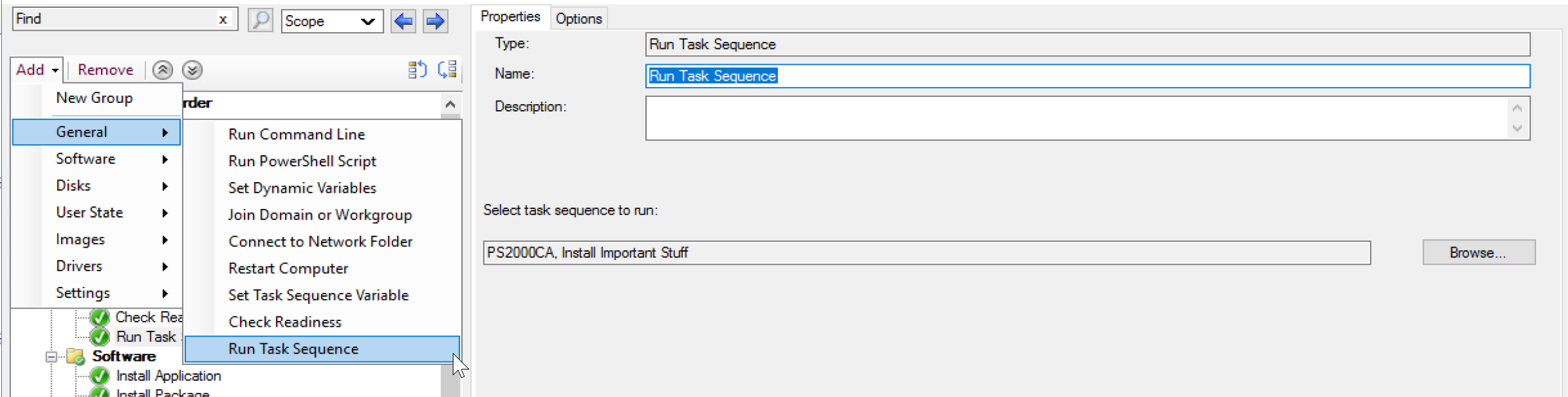 Run Task Sequence Image 1