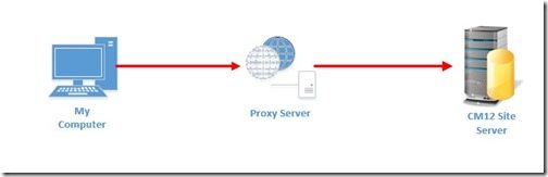 RDCM: servidor proxy y servidor de sitio