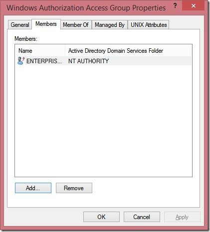 Configuration Manager 2012 R2, SSRS and Windows Authorization Access Group - Add