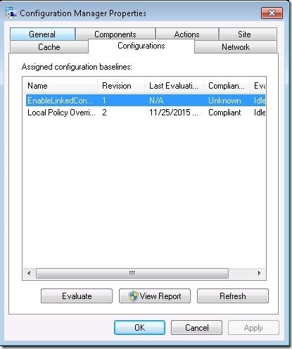 Configuration Baseline Remediation-Baseline-Evaluate Configuration Create the Baseline Remediation-Baseline-Evaluate