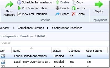 Configuration Baseline Remediation-Baseline-Step5 Step 5 - Deploy