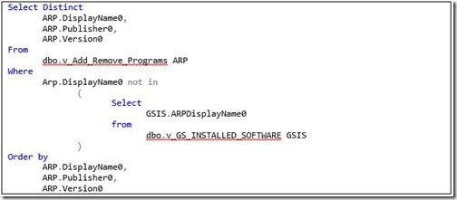 ConfigMgr and Asset Intelligence-SQL Query