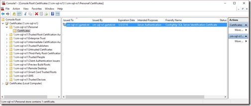 Collection Evaluation Viewer and Certificate Chain-Step 10