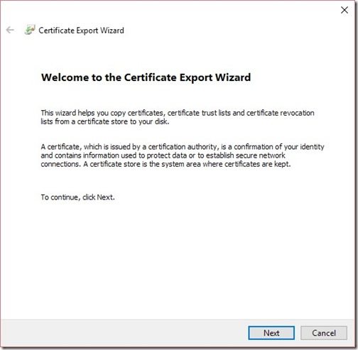 Collection Evaluation Viewer and Certificate Chain-Step 12