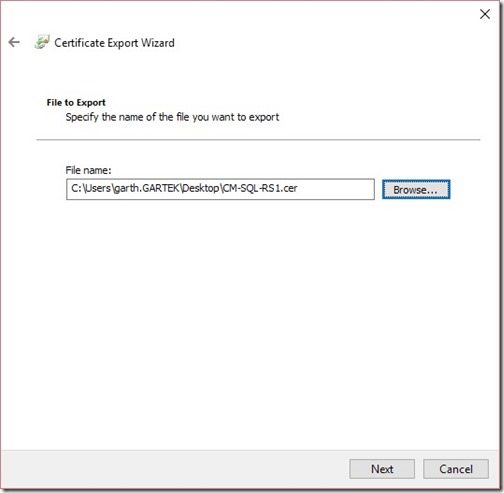 Collection Evaluation Viewer and Certificate Chain-Step 15
