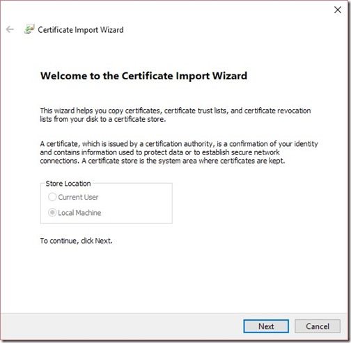 Collection Evaluation Viewer and Certificate Chain-Step 19