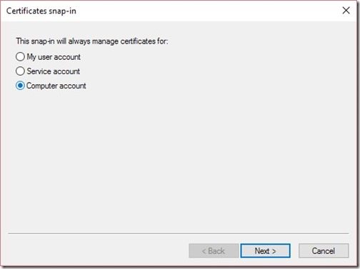 Collection Evaluation Viewer and Certificate Chain-Step 4