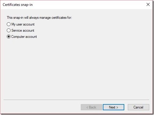 Collection Evaluation Viewer and Certificate Chain-Step 7