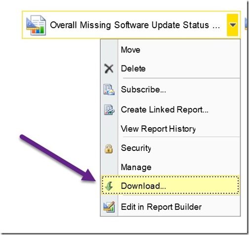 How Do You Change a ConfigMgr Report When You Don’t Have the RDL-Download