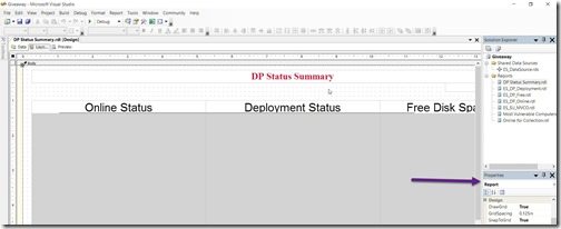 Comment modifier l'heure d'actualisation automatique sur un rapport SQL Server Reporting Services (SSRS)-SSDT-BI