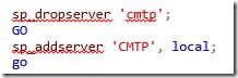 Como renomear um servidor Windows quando o SQL Server e o WSUS já estão instalados - Comandos de nome antigo e novo do SQL Server