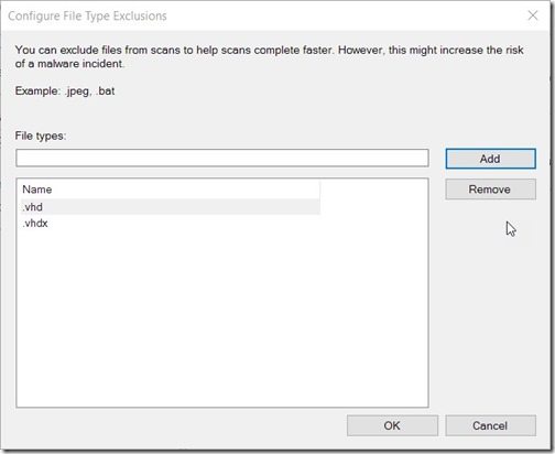 Configuration Manager-Endpoint Protection and Hyper-V-File Types Configuration Manager-Endpoint Protection and Hyper-V-File Types