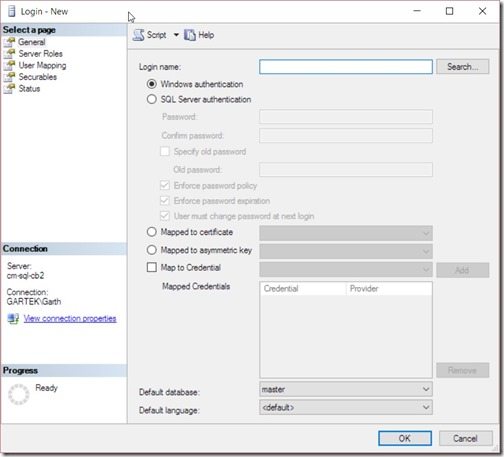 How to Create a SQL Server Computer Account Login-Search