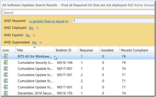 How to Determine What Software Updates Are Required within ConfigMgr-Software Updates