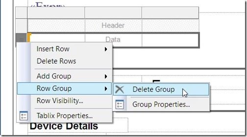 How to Insert a Report Description into a ConfigMgr Report-Row Group