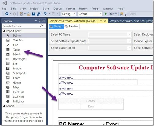 How to Insert a Report Description into a ConfigMgr Report-Table