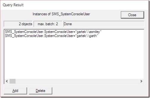 How to Query Asset Intelligence for Top Console User Details-WEBMTest 2 Objects