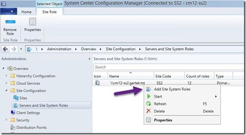 Asset Intelligence - Add Site System Roles Asset Intelligence - Add Site System Roles