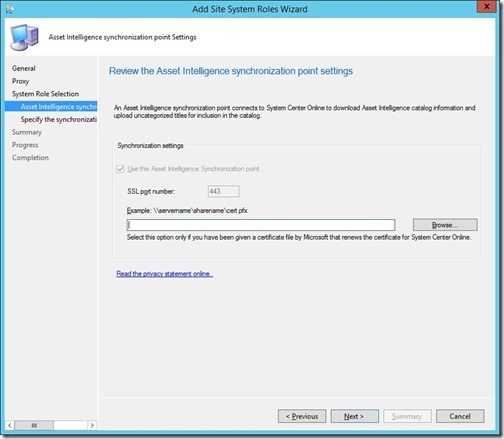 Asset Intelligence - Review Asset Intelligence - Review