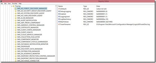 Increase the Size of SCCM Site Server Log Files - Manual-Tracing