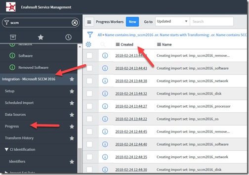 Integrate SCCM Data with ServiceNow - Created