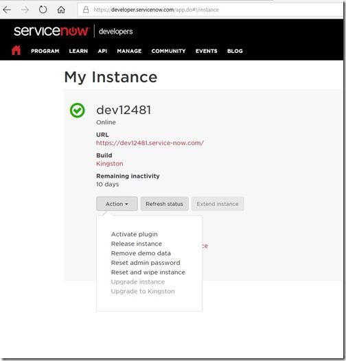 Integre dados SCCM com ServiceNow - online