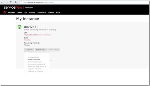 Integrate SCCM Data with ServiceNow - Removing Demo Data in Progress