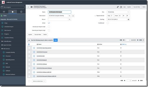 Integrate SCCM Data with ServiceNow - SCCM 2016 Operating System Integrate SCCM Data with ServiceNow - SCCM 2016 Operating System