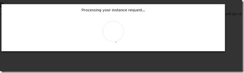 Request a ServiceNow Developer Instance - Processing