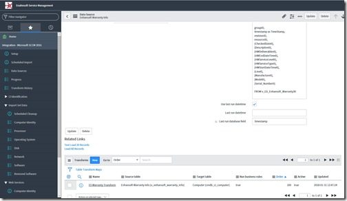 Customize SCCM Data in the ServiceNow CMDB - New Transform