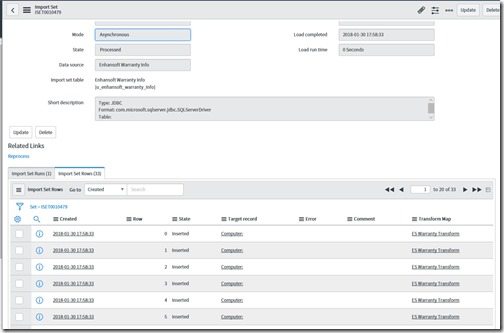 Customize SCCM Data in the ServiceNow CMDB - State Column