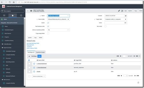 Customize SCCM Data in the ServiceNow CMDB - Update