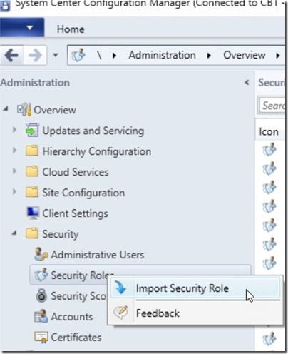 Grant Permission to a Single SCCM SSRS Report - Import Security Role