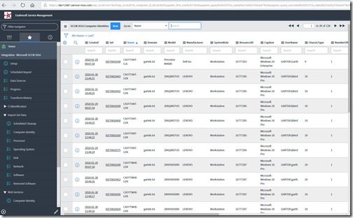 Import Custom SCCM Data - Set Link