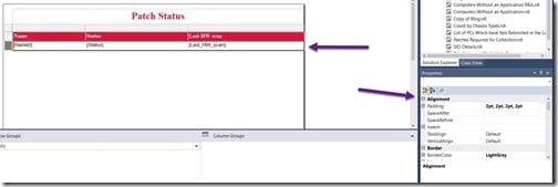 Alternating Row Colors - Select the Row