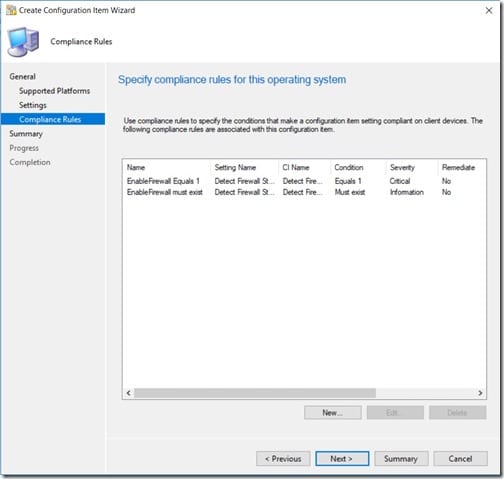 Detect If the Firewall Is Off - Compliance Rules - Next