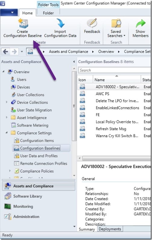 Detect If the Firewall Is Off - Create Configuration Baseline