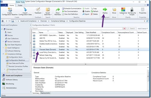 Detect If the Firewall Is Off - Deploy