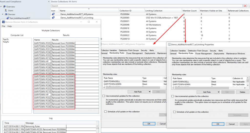 Remove machines with specified name