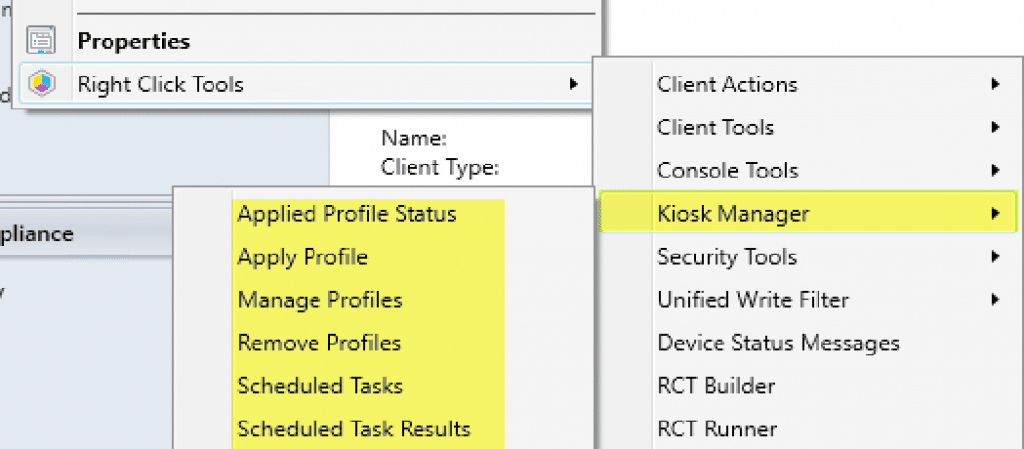 Right Click Tools Kiosk Manager