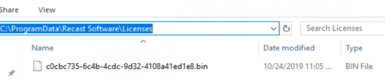 Folder created