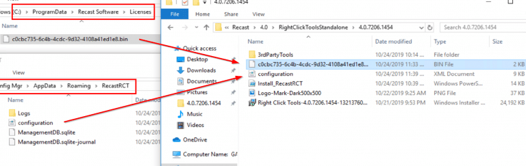 Grab the Config File and add it to the Source