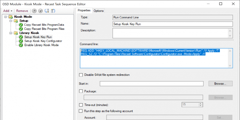 Create the Task Sequence Module