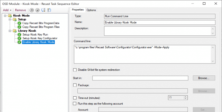 Create the Task Sequence Module