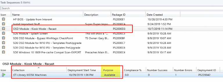 To test easy, deploy just the module to some machines as available