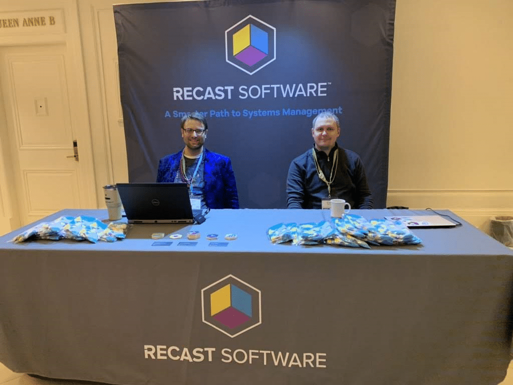 The Recast Software booth at MMS Jazz