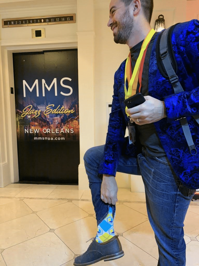 MVP Doug Wilson sporting the Recast Software Socks