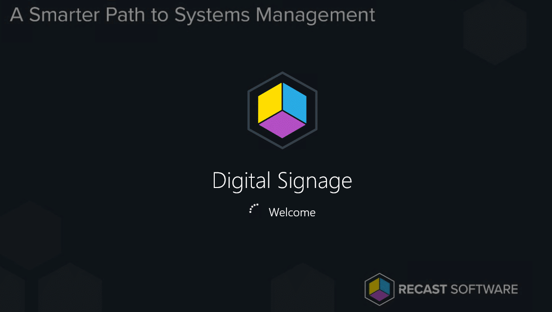 Recast Software Digital Signage