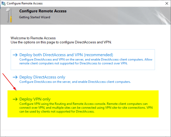 Configure Remote access